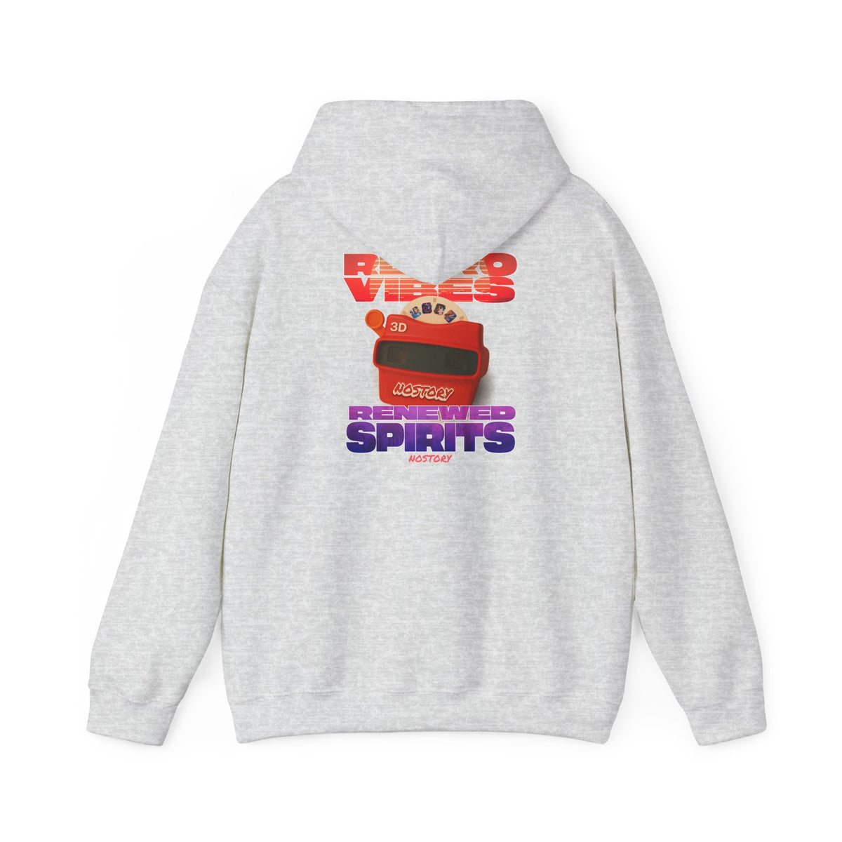 Retro vibes Unisex Heavy Blend Hoodie - Cozy & Fun Sweatshirt with Refreshing Design