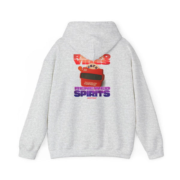 Retro vibes Unisex Heavy Blend Hoodie - Cozy & Fun Sweatshirt with Refreshing Design