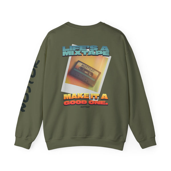 Life's a Mixtape Unisex Heavy Blend™ Crewneck Sweatshirt