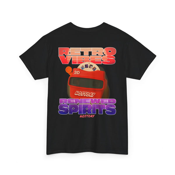 Retro Vibes Unisex Heavy Cotton Tee