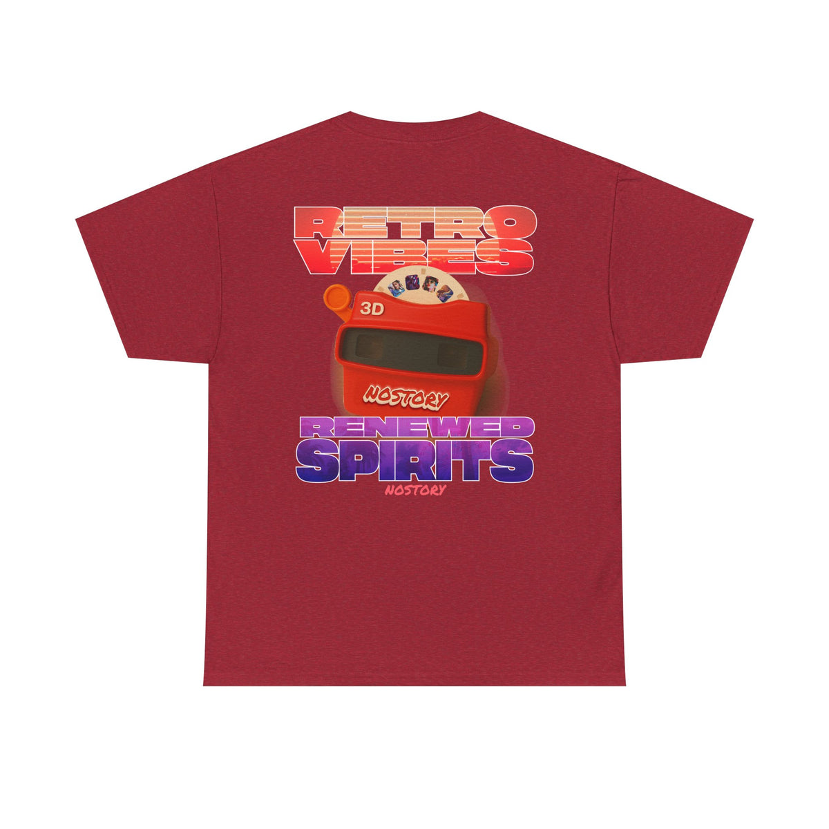 Retro Vibes Unisex Heavy Cotton Tee