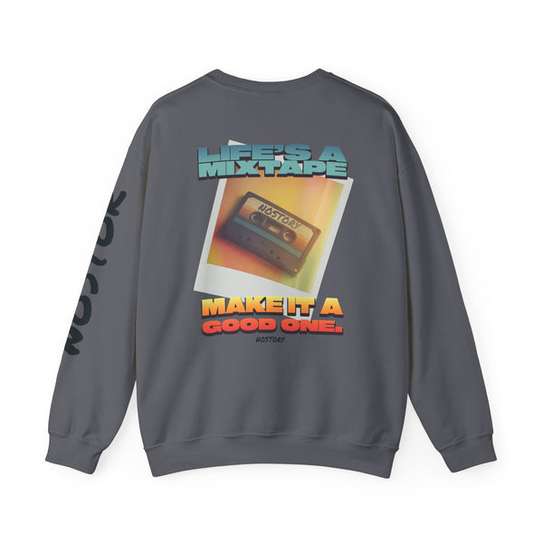 Life's a Mixtape Unisex Heavy Blend™ Crewneck Sweatshirt