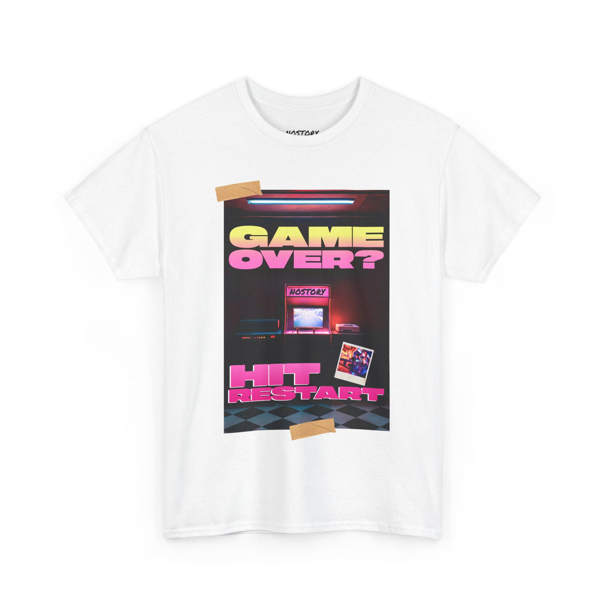 Game Over Unisex Heavy Cotton Tee