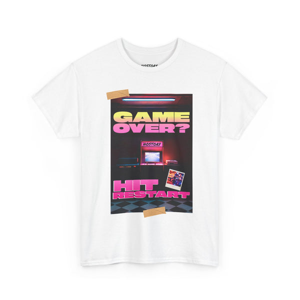 Game Over Unisex Heavy Cotton Tee