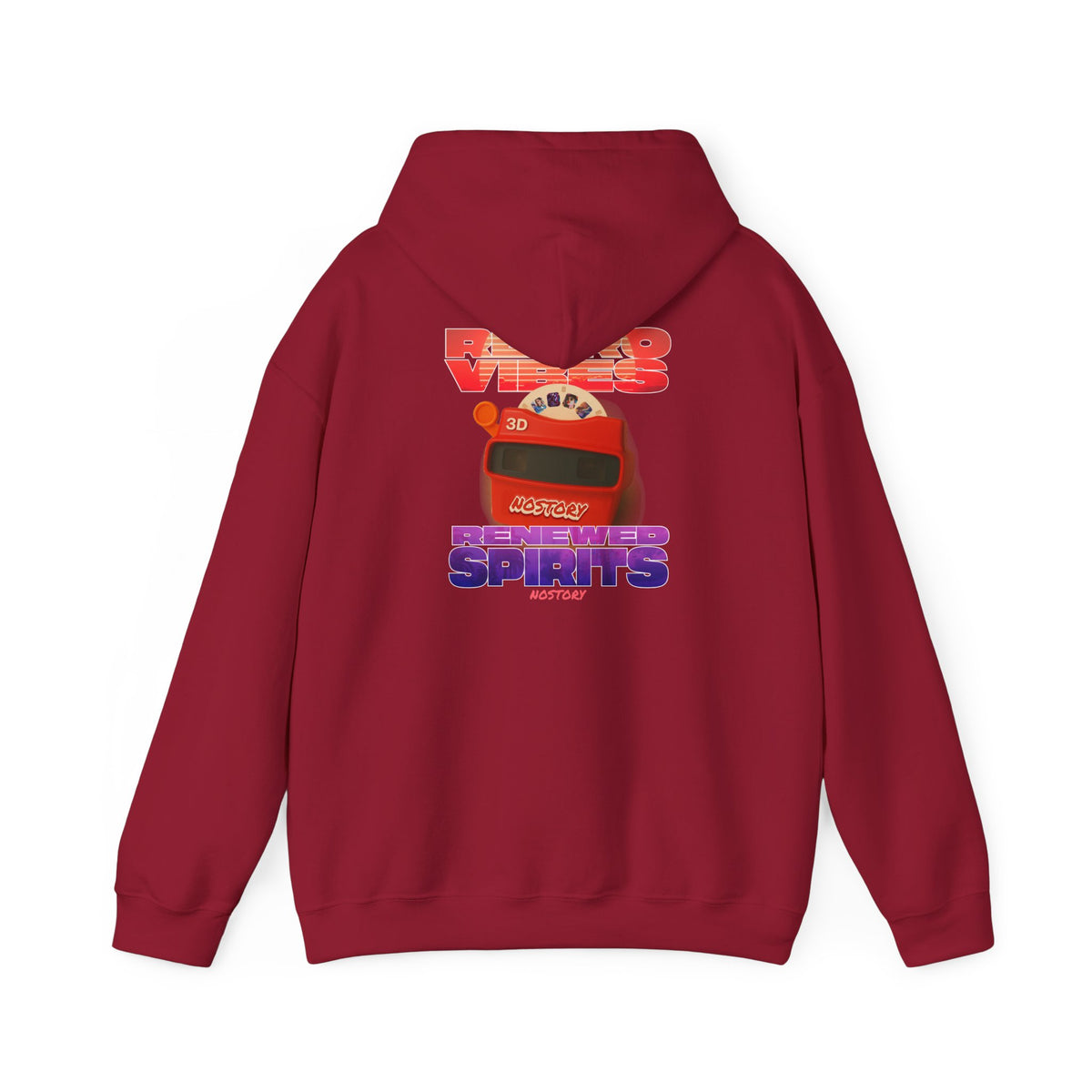 Retro vibes Unisex Heavy Blend Hoodie - Cozy & Fun Sweatshirt with Refreshing Design