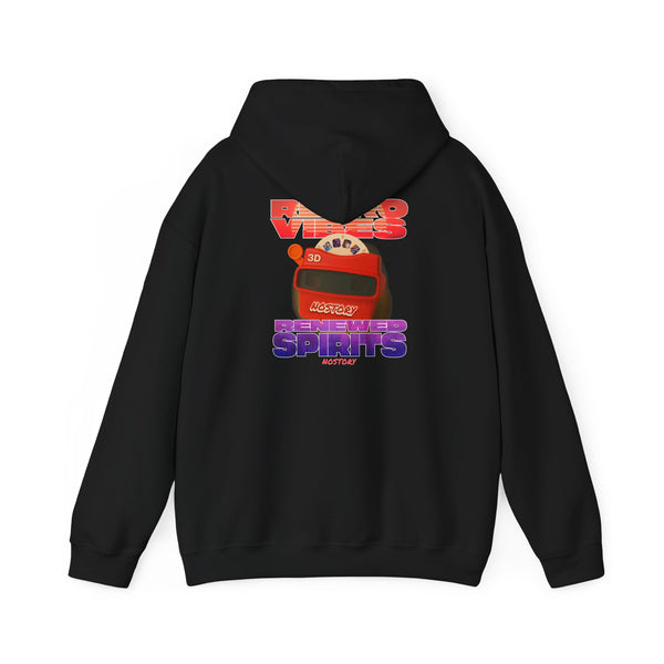 Retro vibes Unisex Heavy Blend Hoodie - Cozy & Fun Sweatshirt with Refreshing Design