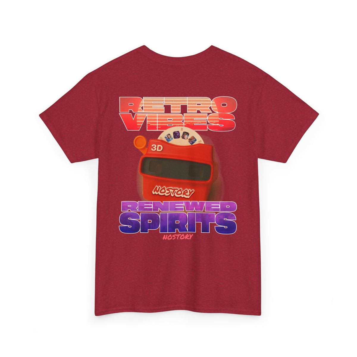 Retro Vibes Unisex Heavy Cotton Tee