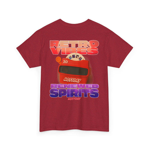 Retro Vibes Unisex Heavy Cotton Tee