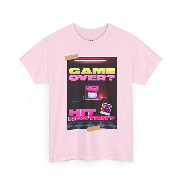 Game Over Unisex Heavy Cotton Tee