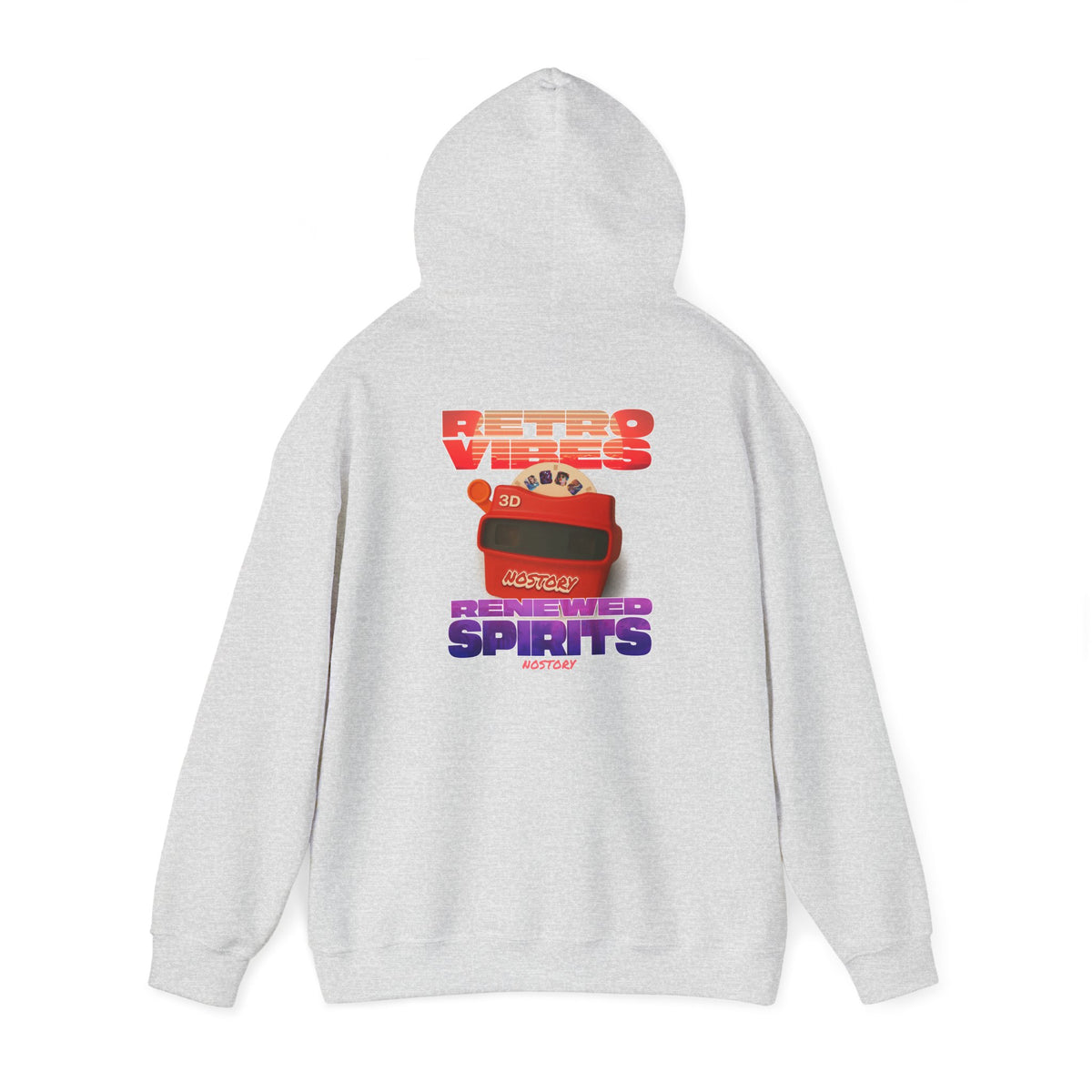 Retro vibes Unisex Heavy Blend Hoodie - Cozy & Fun Sweatshirt with Refreshing Design