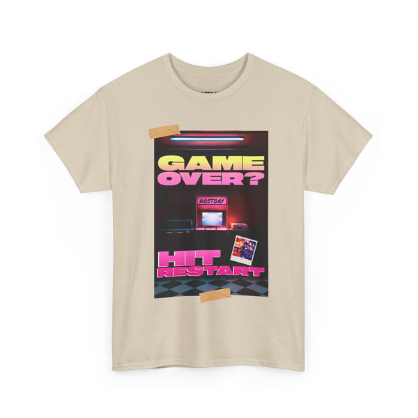 Game Over Unisex Heavy Cotton Tee