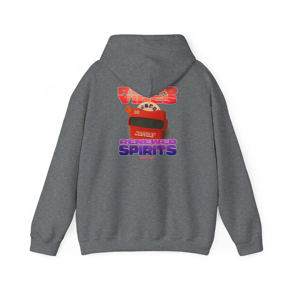 Retro vibes Unisex Heavy Blend Hoodie - Cozy & Fun Sweatshirt with Refreshing Design