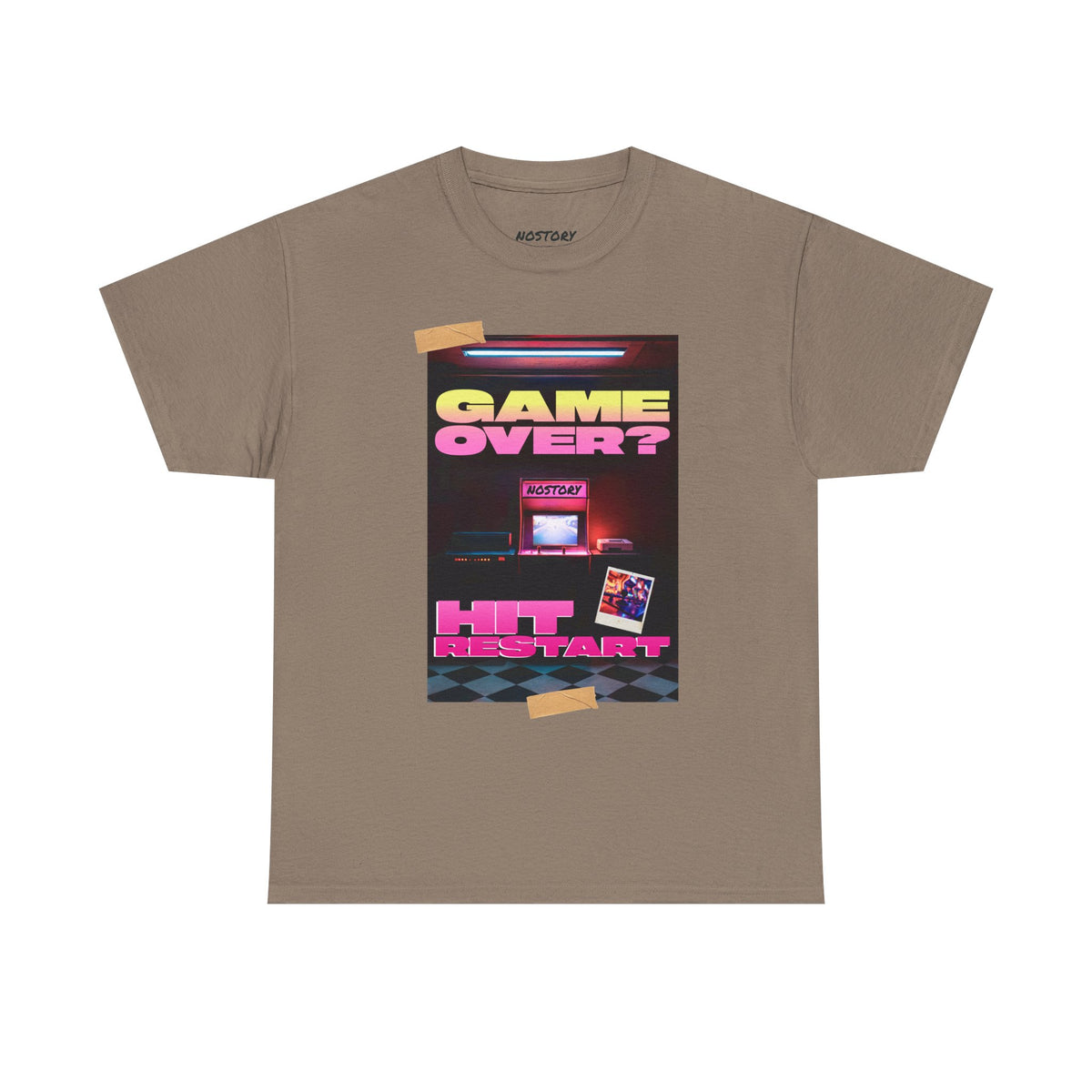 Game Over Unisex Heavy Cotton Tee