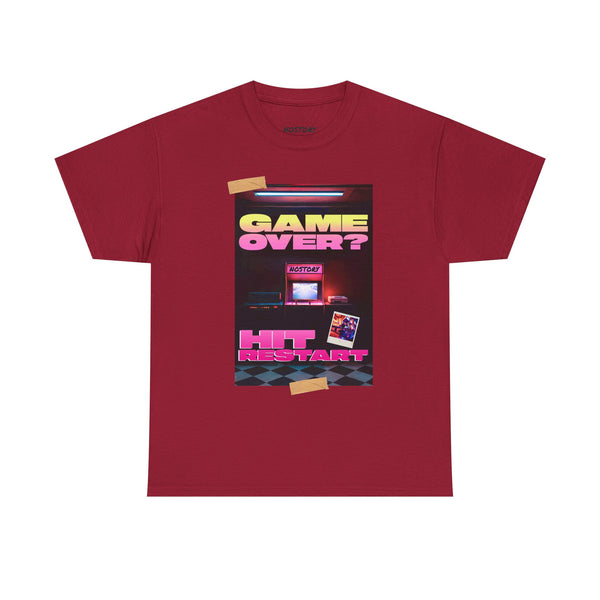 Game Over Unisex Heavy Cotton Tee