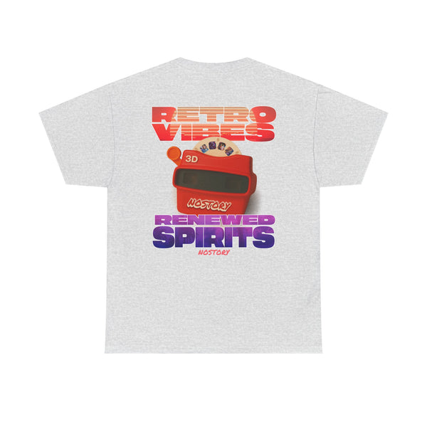 Retro Vibes Unisex Heavy Cotton Tee