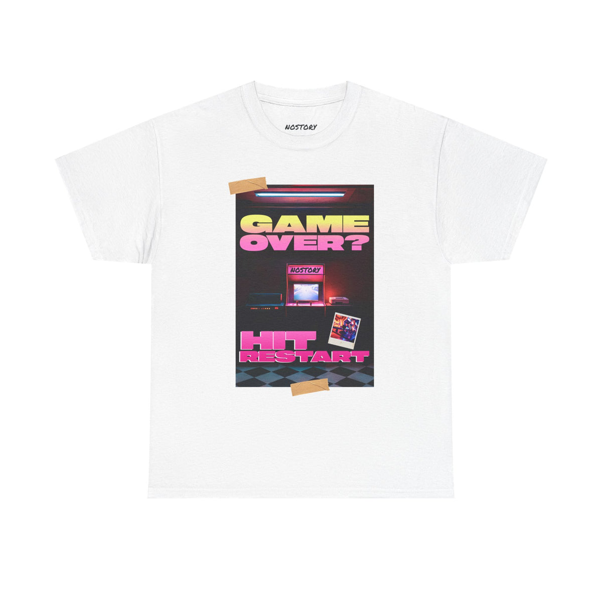 Game Over Unisex Heavy Cotton Tee