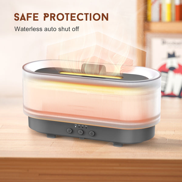 300ML Aromatherapy Flame Light Humidifier