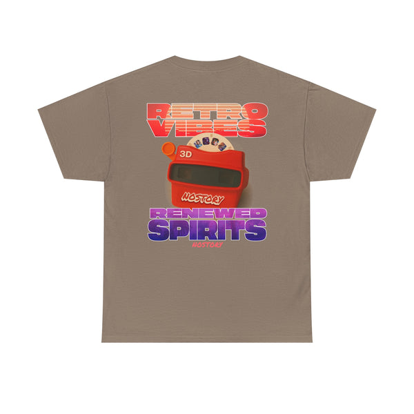 Retro Vibes Unisex Heavy Cotton Tee