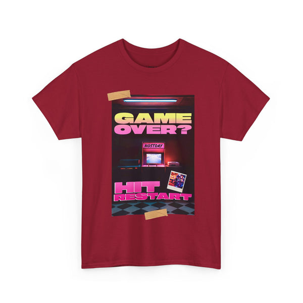 Game Over Unisex Heavy Cotton Tee