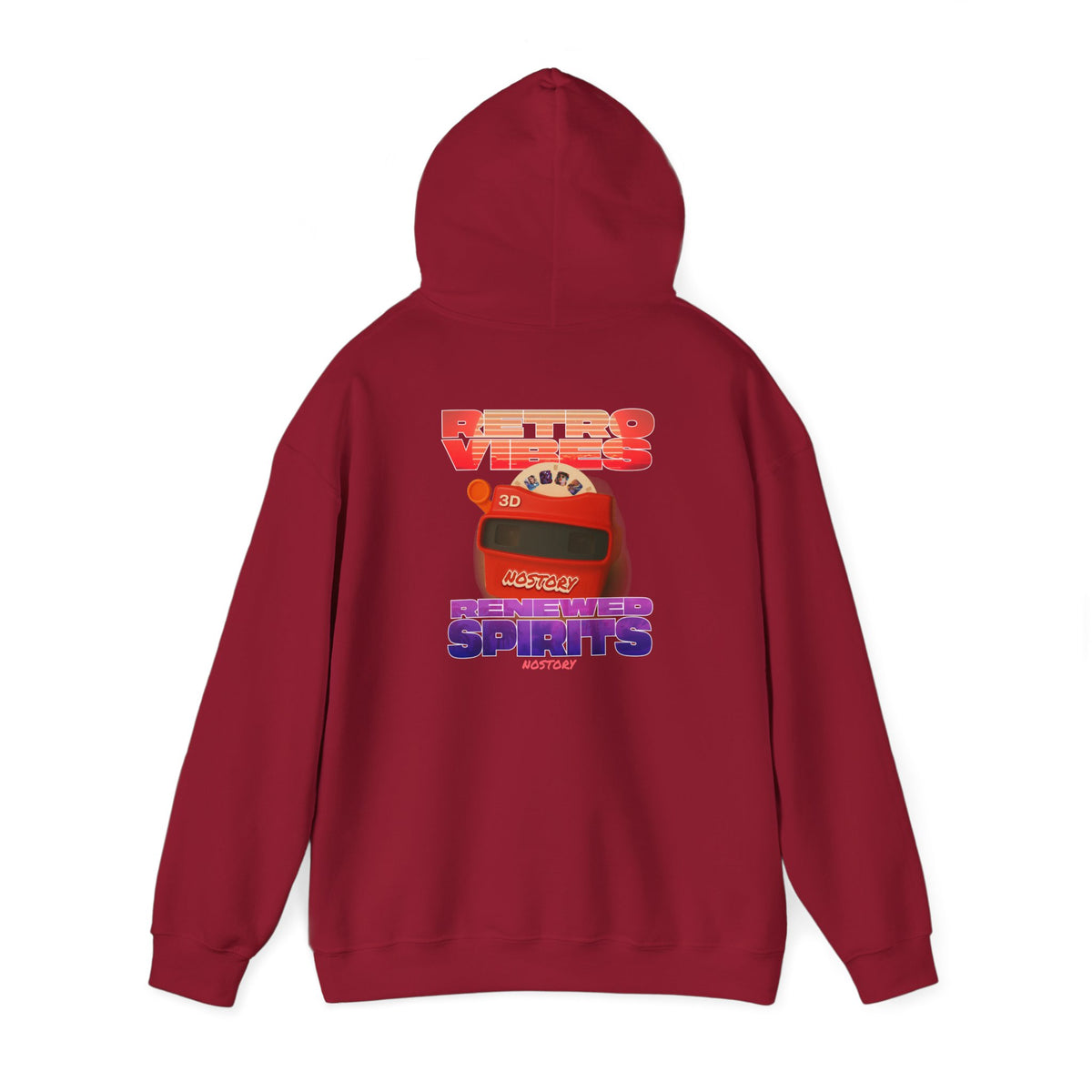Retro vibes Unisex Heavy Blend Hoodie - Cozy & Fun Sweatshirt with Refreshing Design