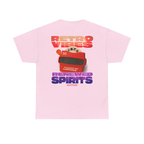 Retro Vibes Unisex Heavy Cotton Tee