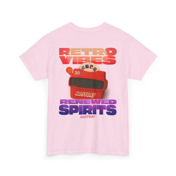 Retro Vibes Unisex Heavy Cotton Tee