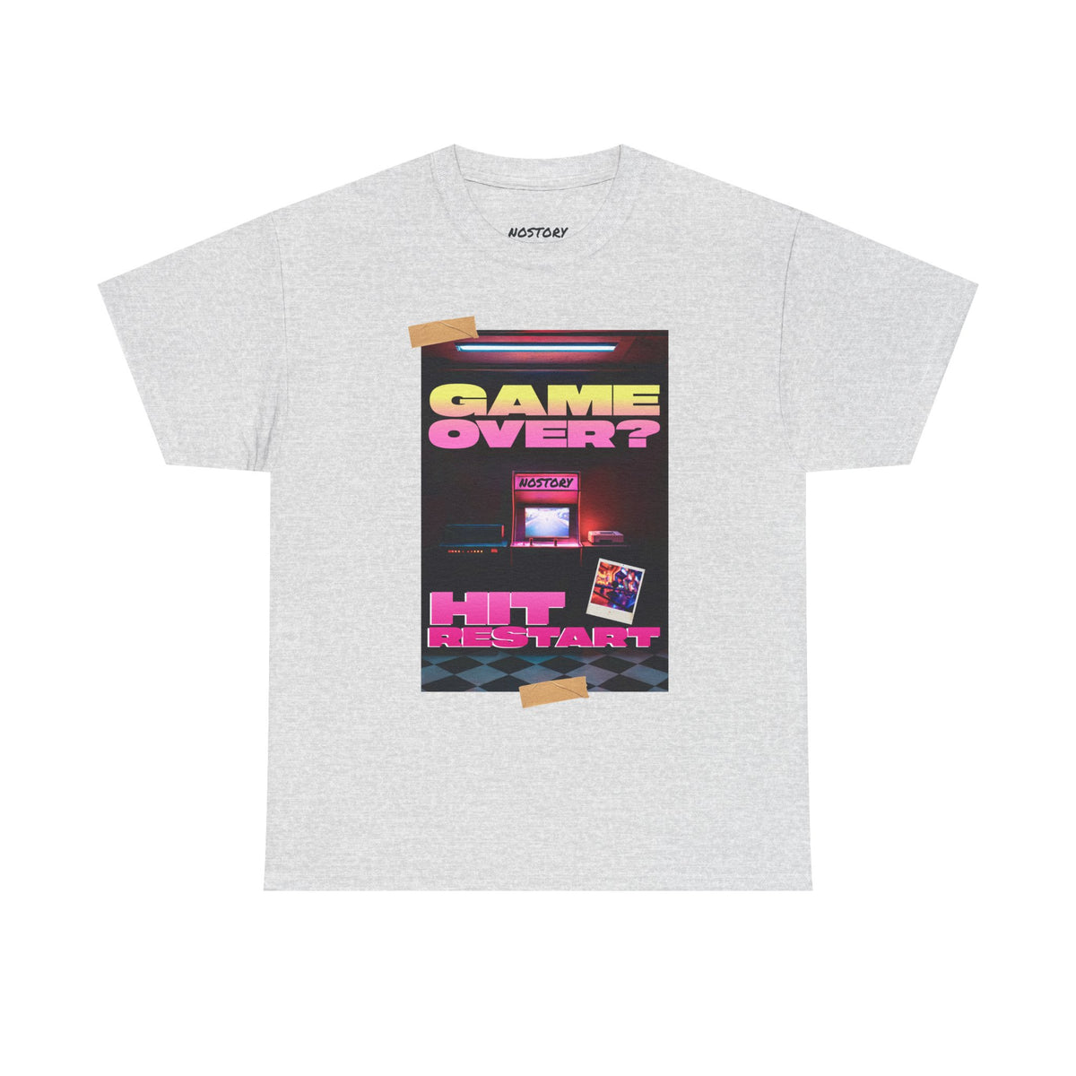 Game Over Unisex Heavy Cotton Tee