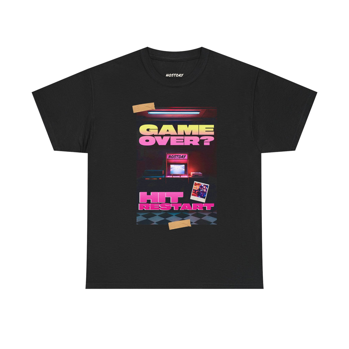 Game Over Unisex Heavy Cotton Tee