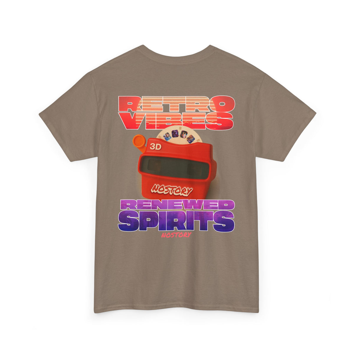 Retro Vibes Unisex Heavy Cotton Tee