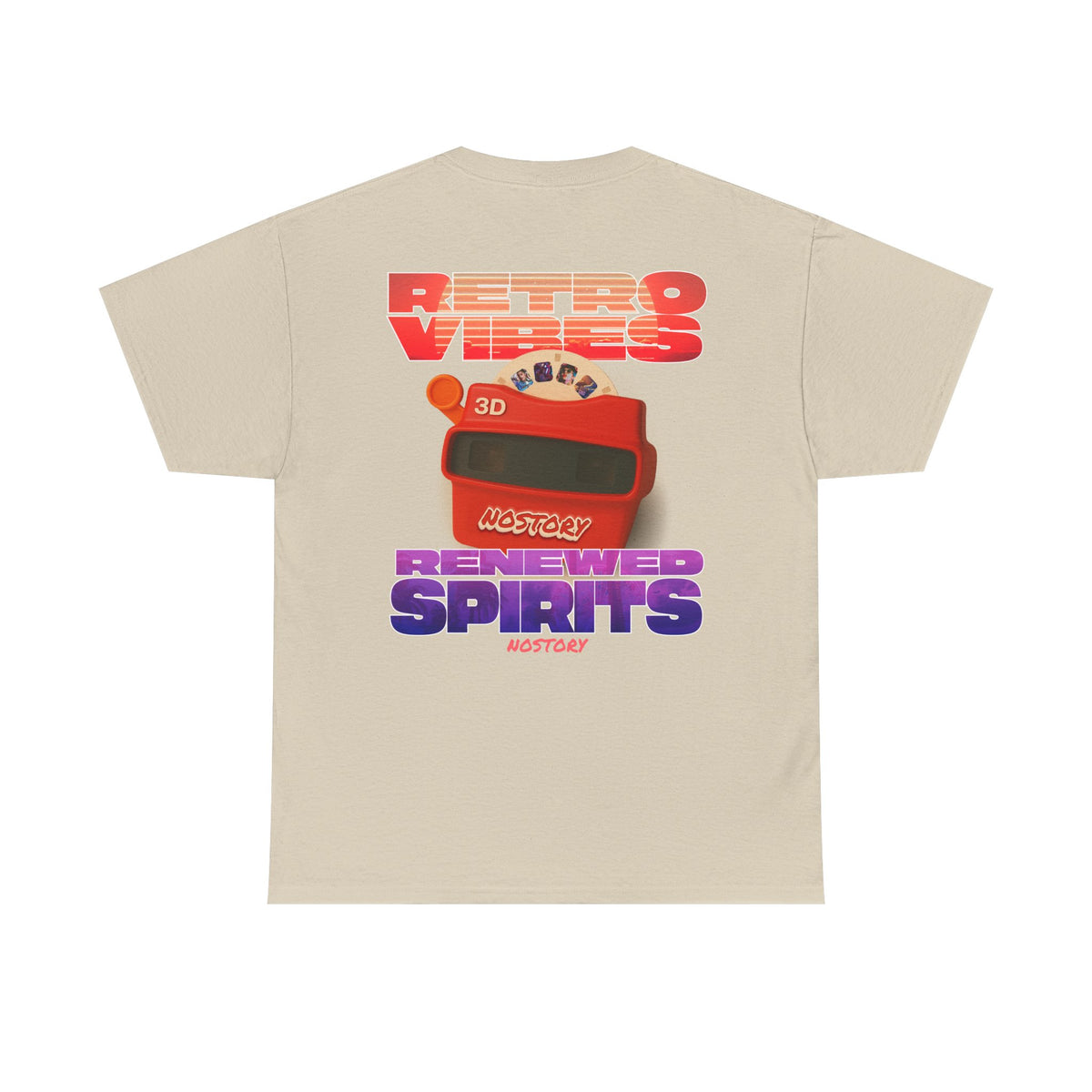 Retro Vibes Unisex Heavy Cotton Tee