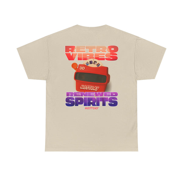 Retro Vibes Unisex Heavy Cotton Tee