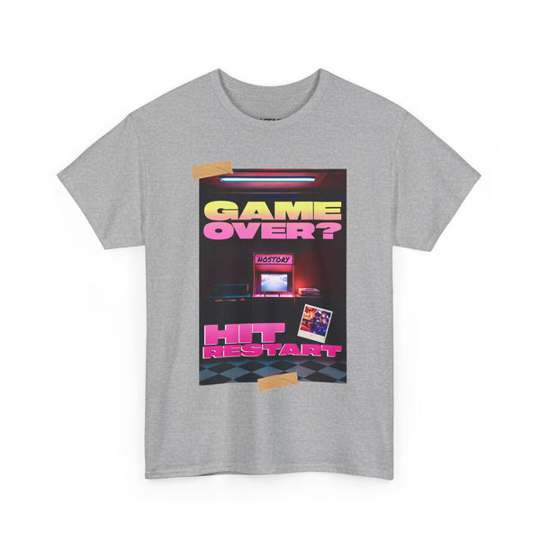Game Over Unisex Heavy Cotton Tee