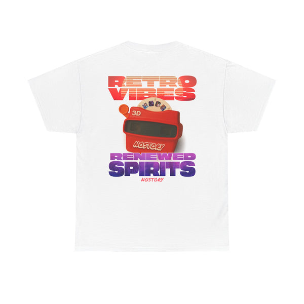 Retro Vibes Unisex Heavy Cotton Tee