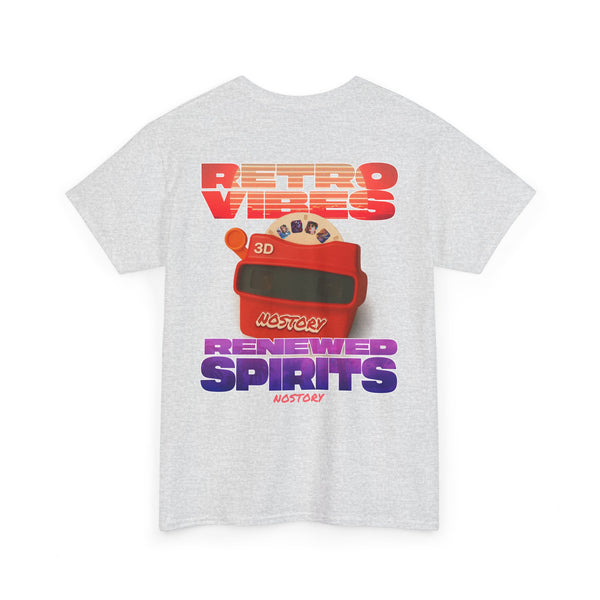 Retro Vibes Unisex Heavy Cotton Tee