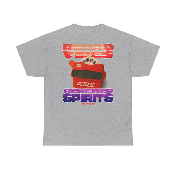 Retro Vibes Unisex Heavy Cotton Tee