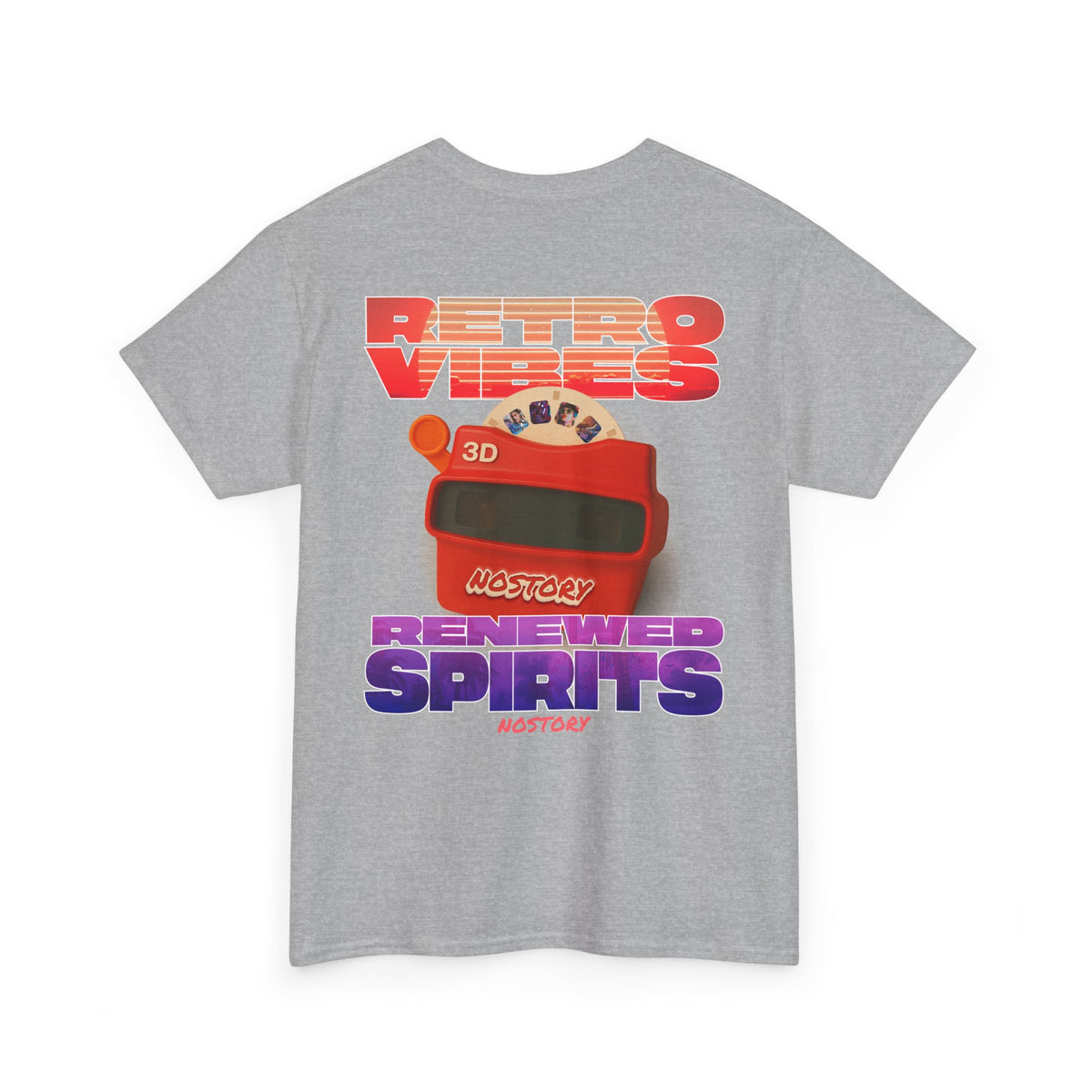 Retro Vibes Unisex Heavy Cotton Tee