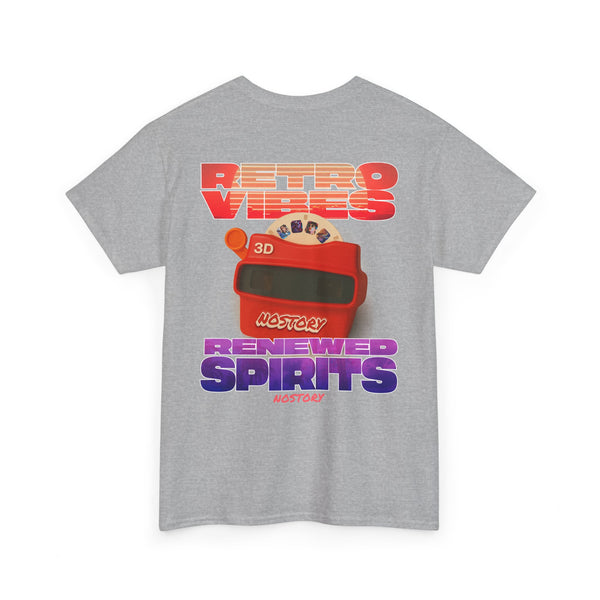 Retro Vibes Unisex Heavy Cotton Tee
