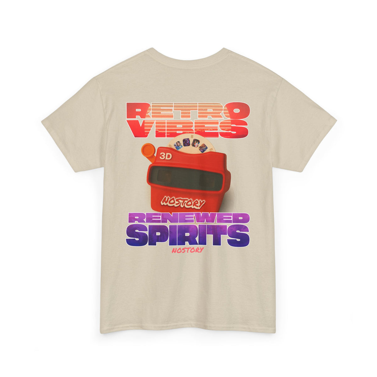 Retro Vibes Unisex Heavy Cotton Tee