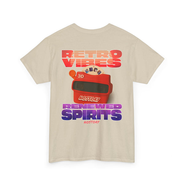 Retro Vibes Unisex Heavy Cotton Tee