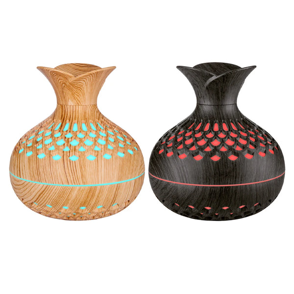 300ML Wood Grain Aromatherapy Humidifier