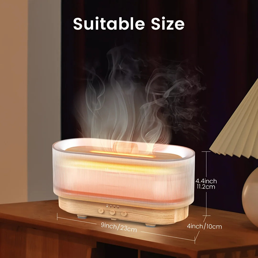 300ML Aromatherapy Flame Light Humidifier