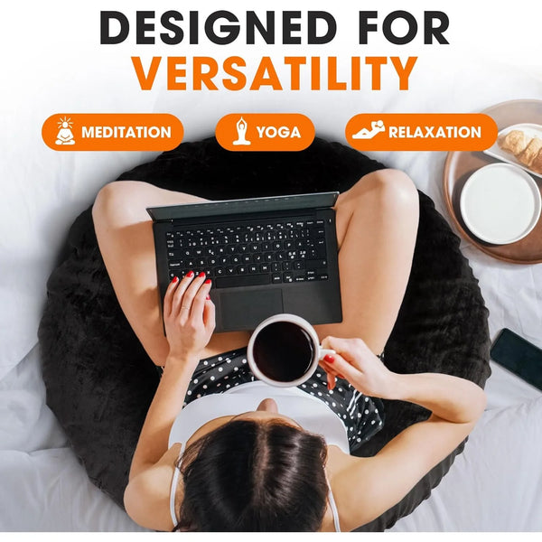 32” Round Meditation & Yoga Cushion