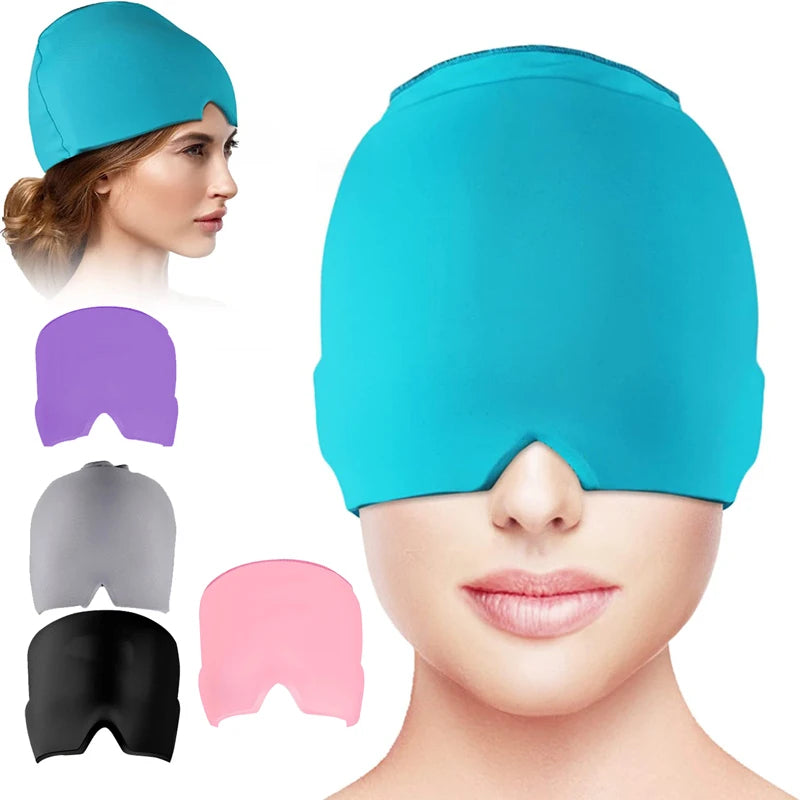 Gel Ice Headache Relief Cap