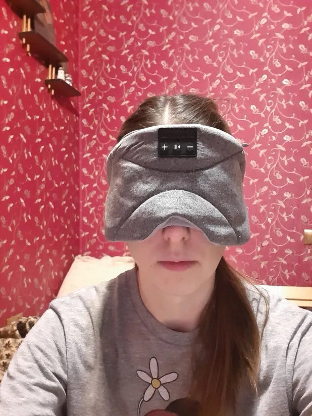 Wireless Eye Mask with Ultra-Thin Speakers