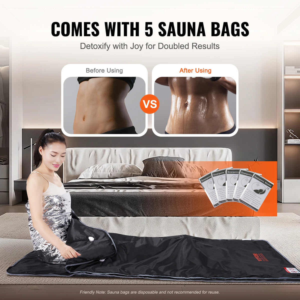 Infrared Sauna Blanket for Detox & Relaxation