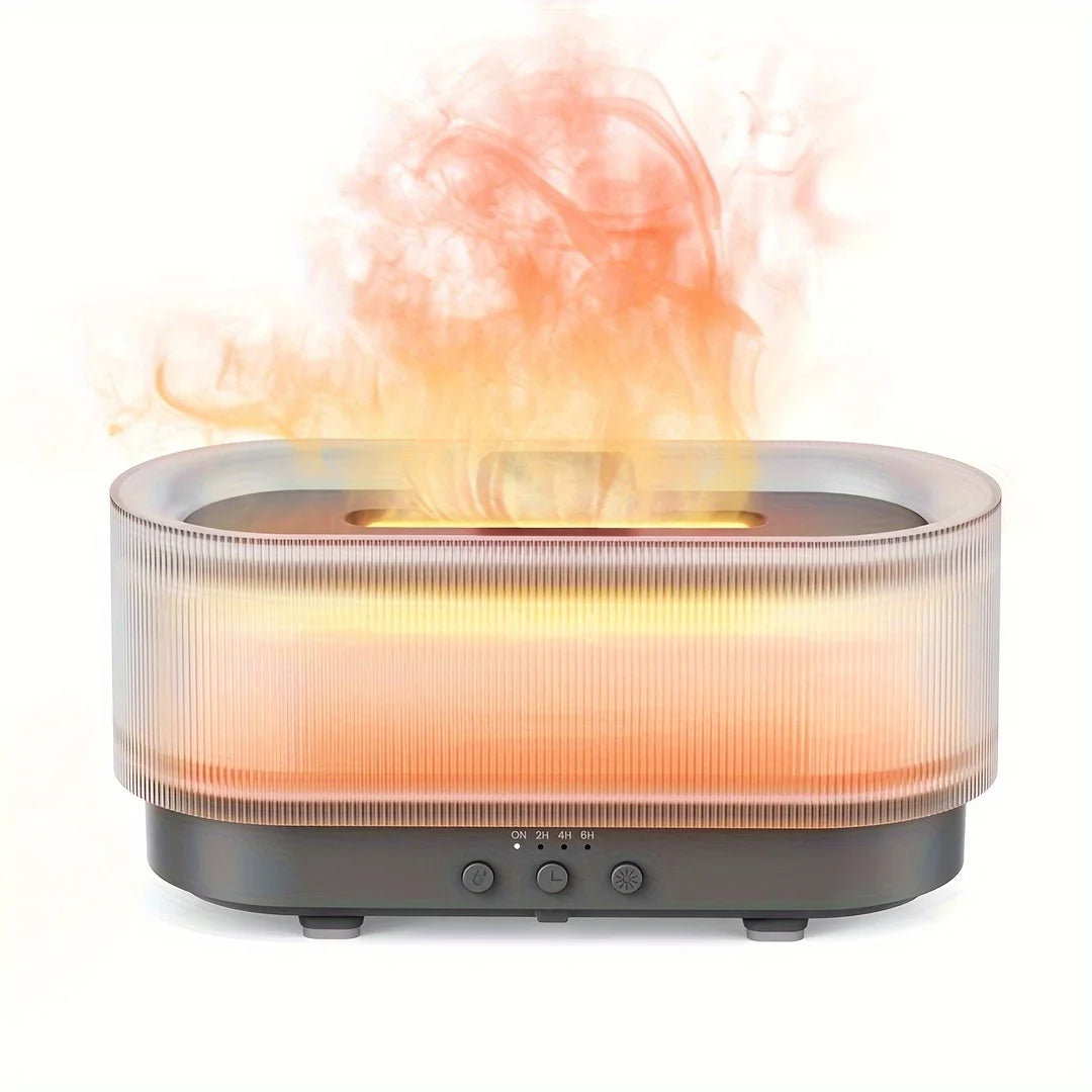 300ML Aromatherapy Flame Light Humidifier