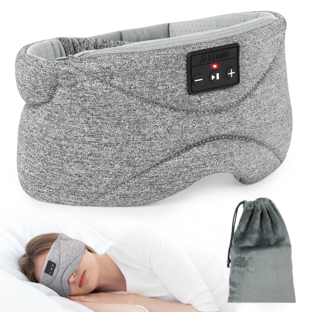 Wireless Eye Mask with Ultra-Thin Speakers