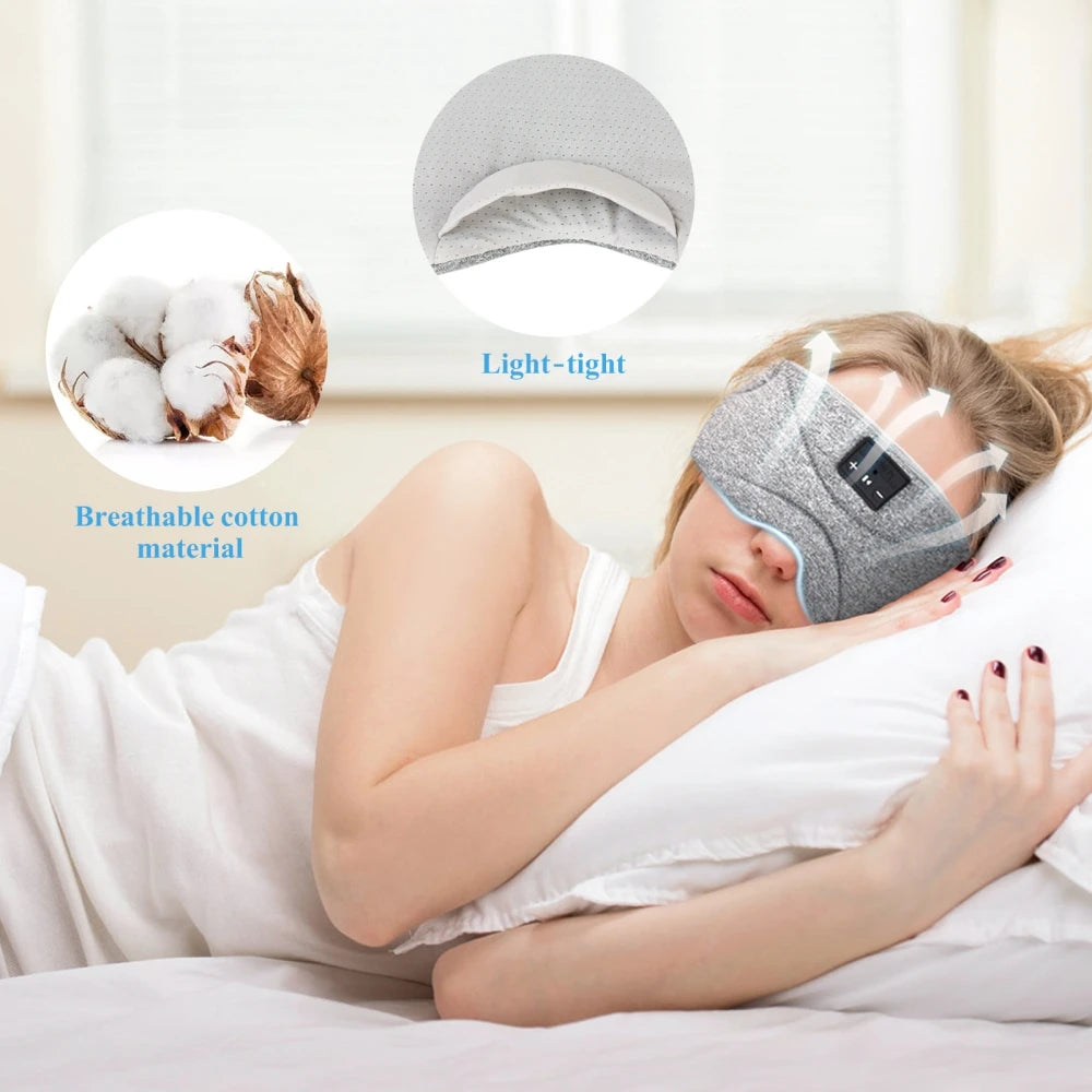 Wireless Eye Mask with Ultra-Thin Speakers