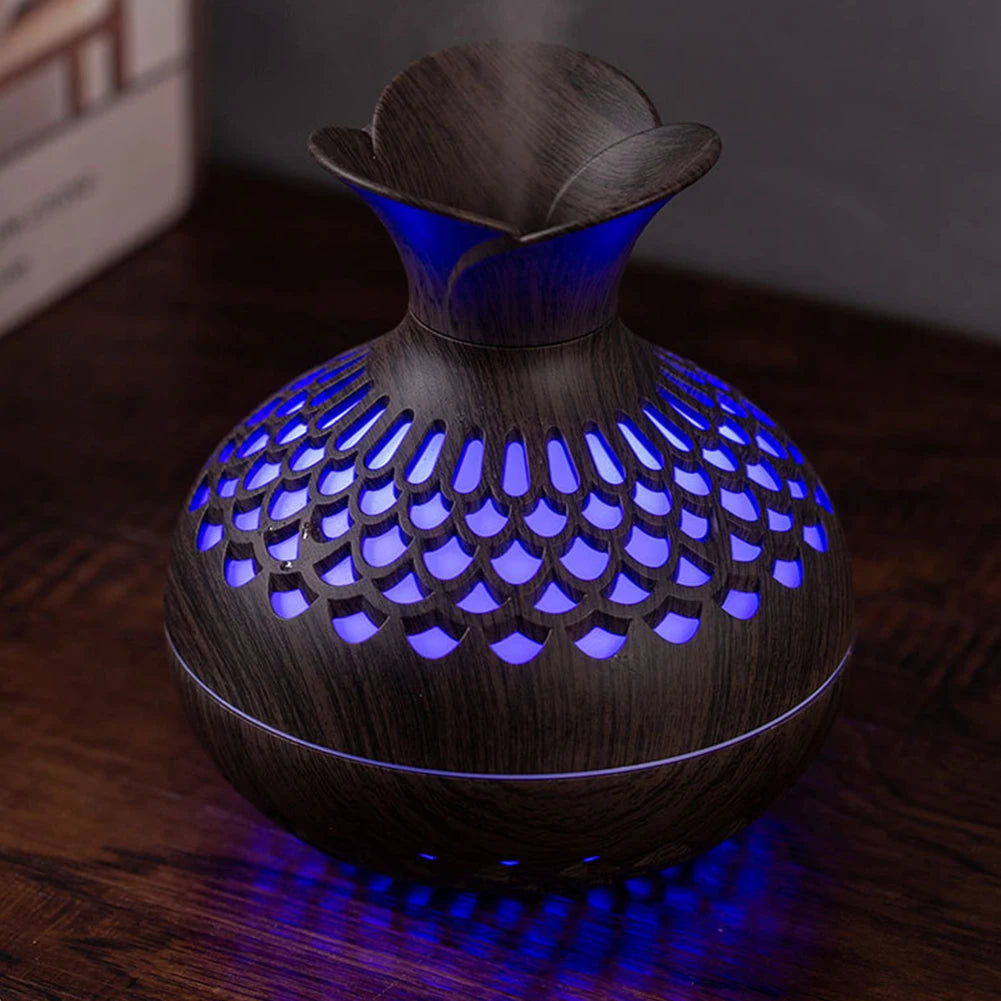 300ML Wood Grain Aromatherapy Humidifier