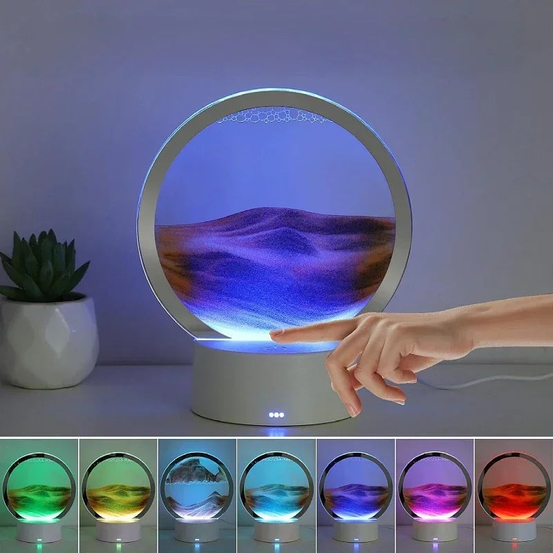 3D Sandscape LED Lamp